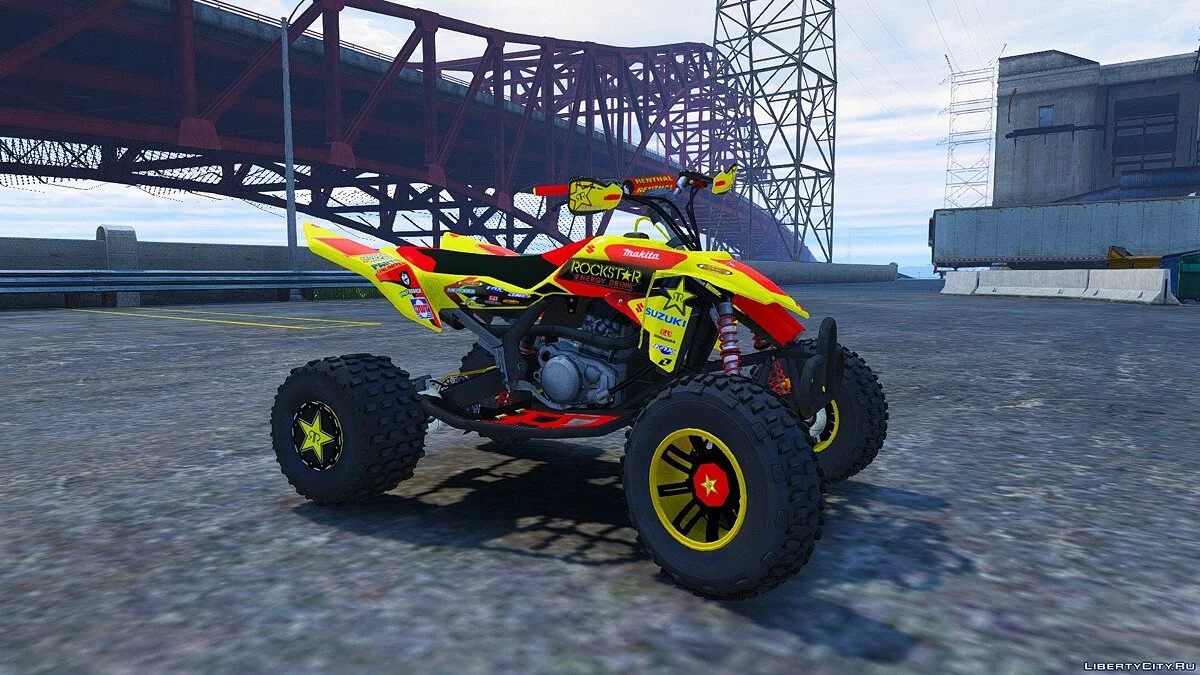 Suzuki LTR 450 - Rockstar Energy [Add-On] / GTA 5