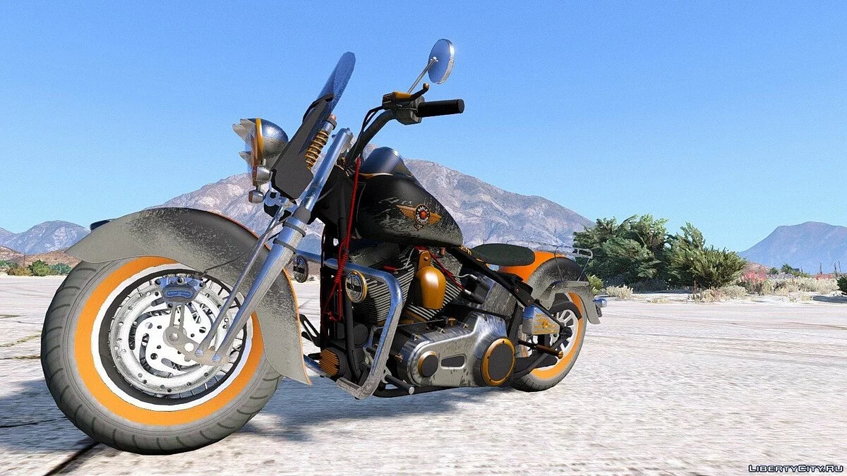 Harley Davidson Fat Boy Lo Vintage 1.0 / GTA 5