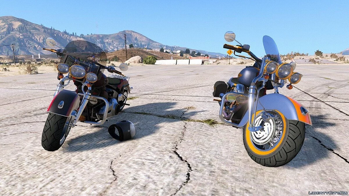 Harley Davidson Fat Boy Lo Vintage 1.1 / GTA 5