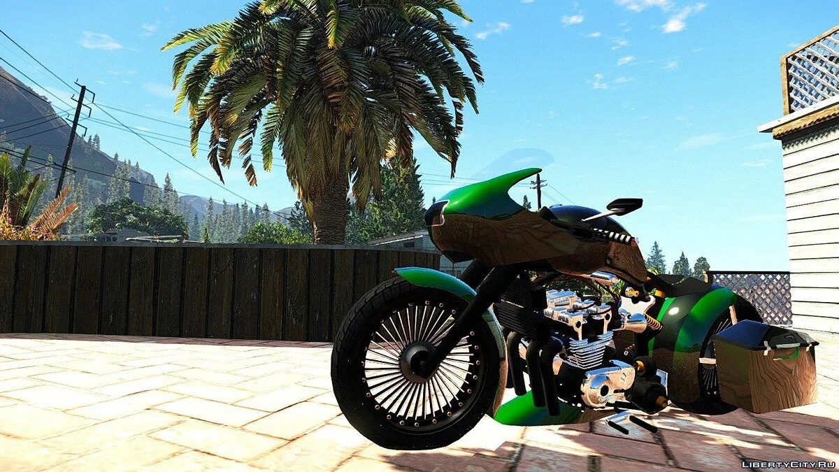 Honda CB750 Bagger [Animated] 1.0 / GTA 5