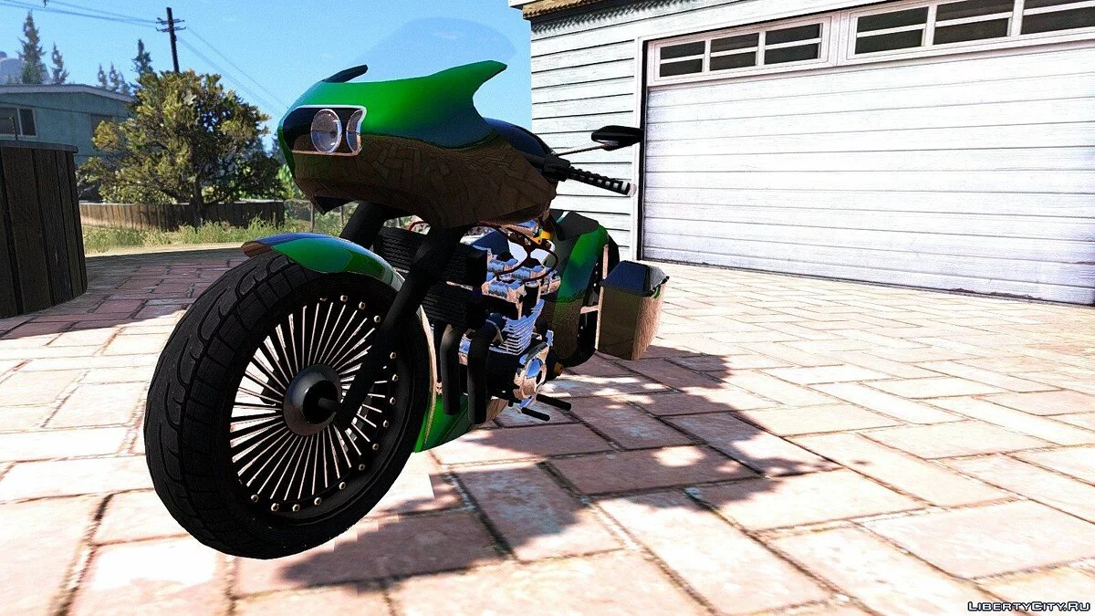 Honda CB750 Bagger [Animated] 1.0 / GTA 5