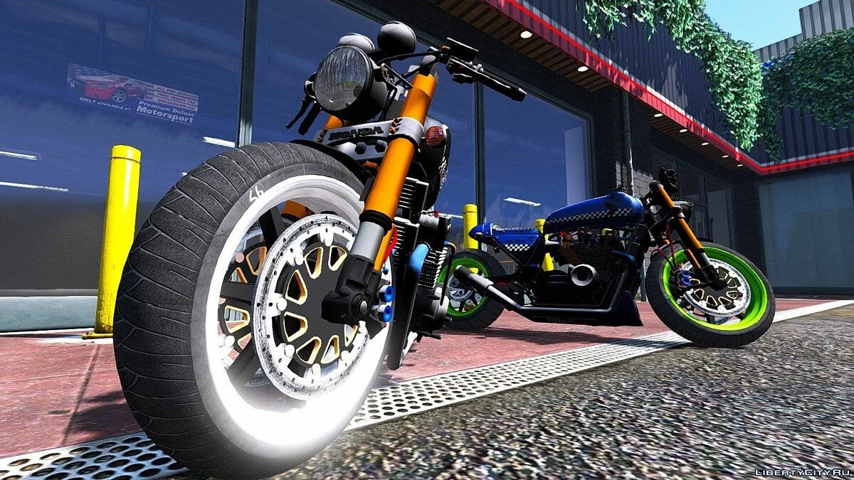 Honda CB750 Cafe Racer [Animated] 1.0 / GTA 5