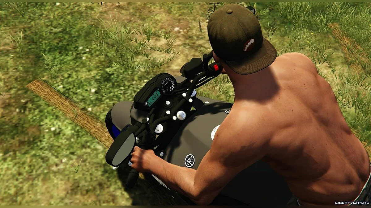 Yamaha XJ6N Racing Blue 2014 1.0 / GTA 5