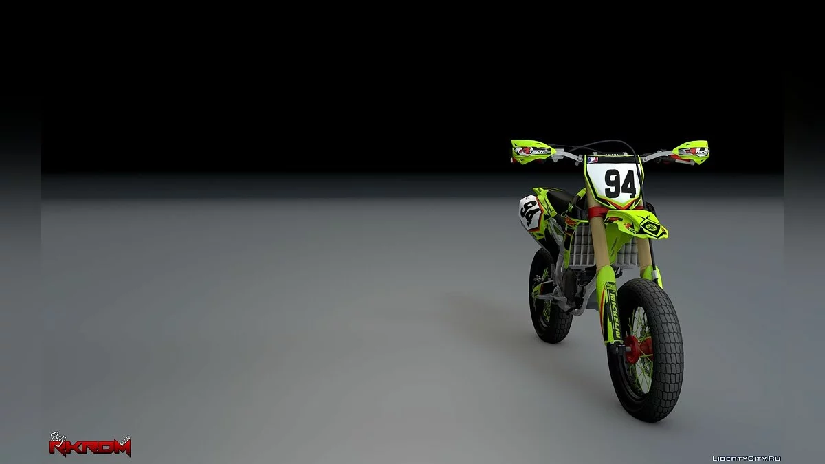 Yamaha YZ450F - Supermoto - Flúor Graphics [Add-On] / GTA 5