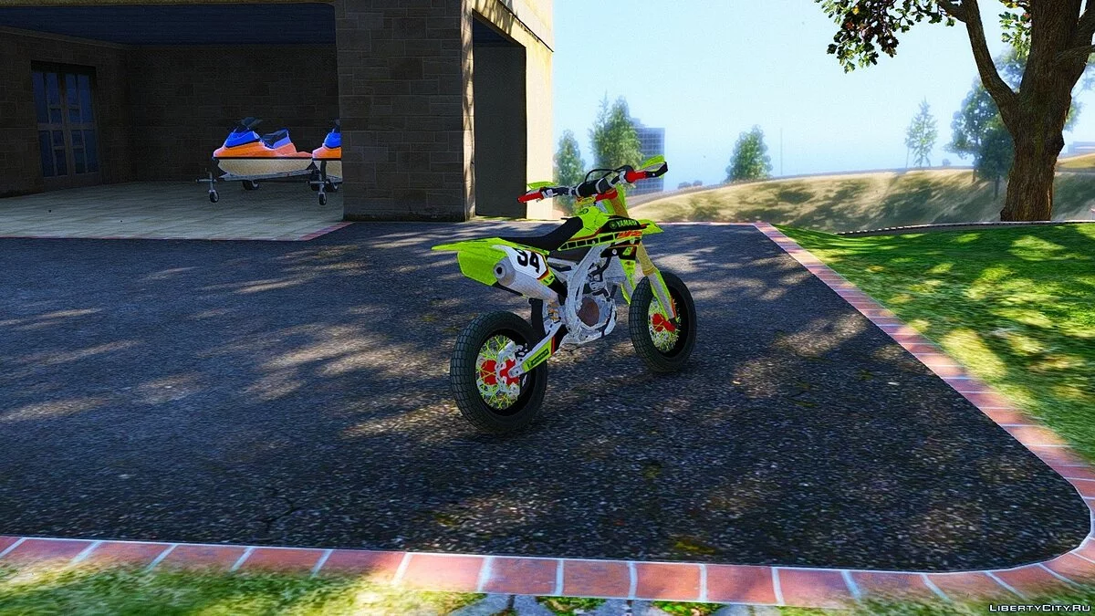 Yamaha YZ450F - Supermoto - Flúor Graphics [Add-On] / GTA 5