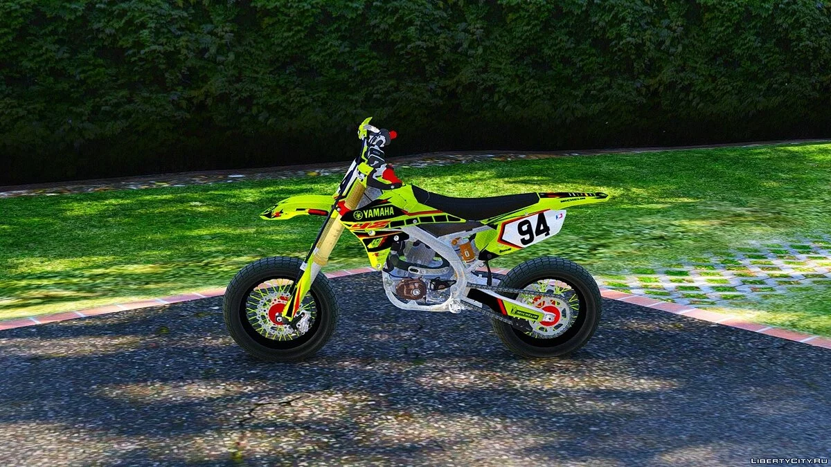 Yamaha YZ450F - Supermoto - Flúor Graphics [Add-On] / GTA 5