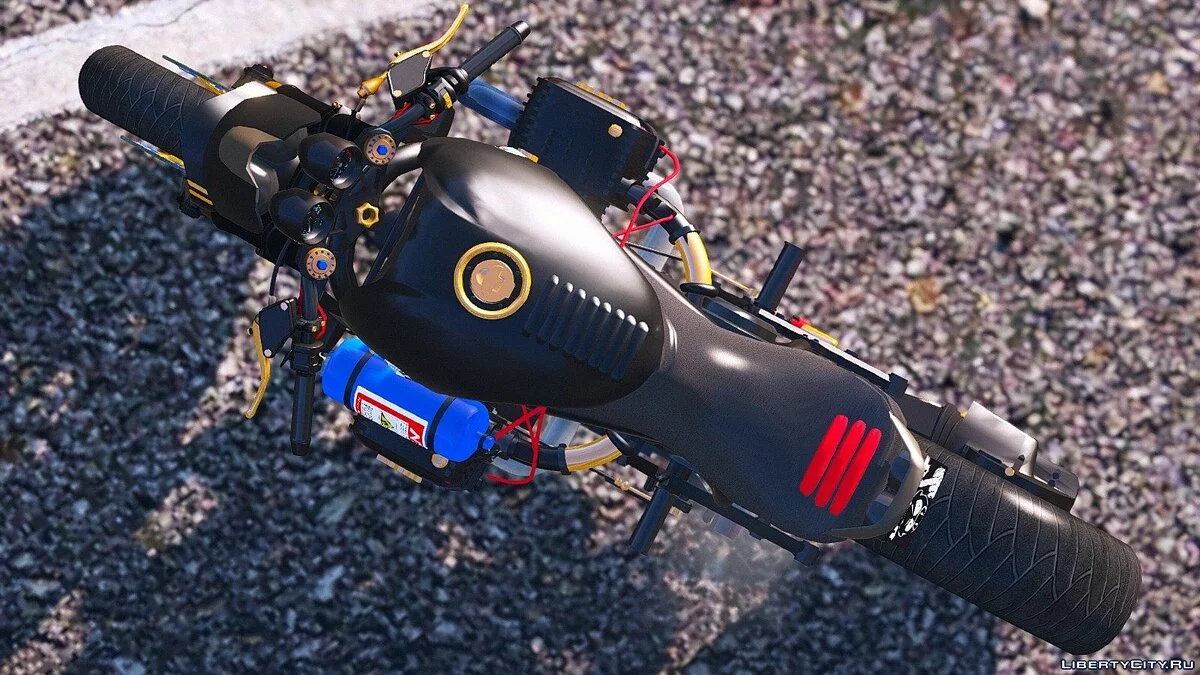 BMW R 1100R Naked Custom [Animated | Replace] 2.0 / GTA 5