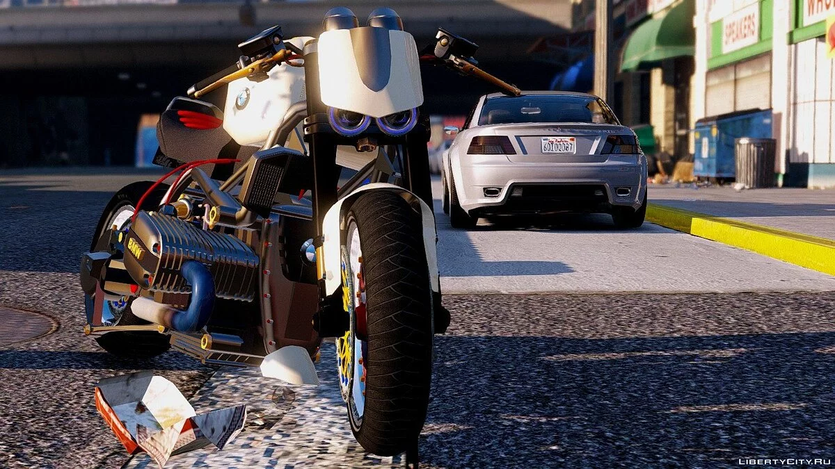 BMW R 1100R Naked Custom [Animated | Replace] 2.0 / GTA 5