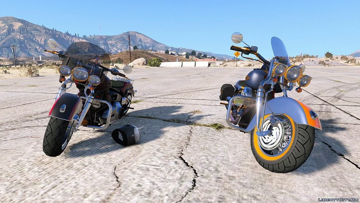 Harley Davidson Fat Boy Lo Vintage [Add-On / Replace | Animated] 2.0 / GTA 5