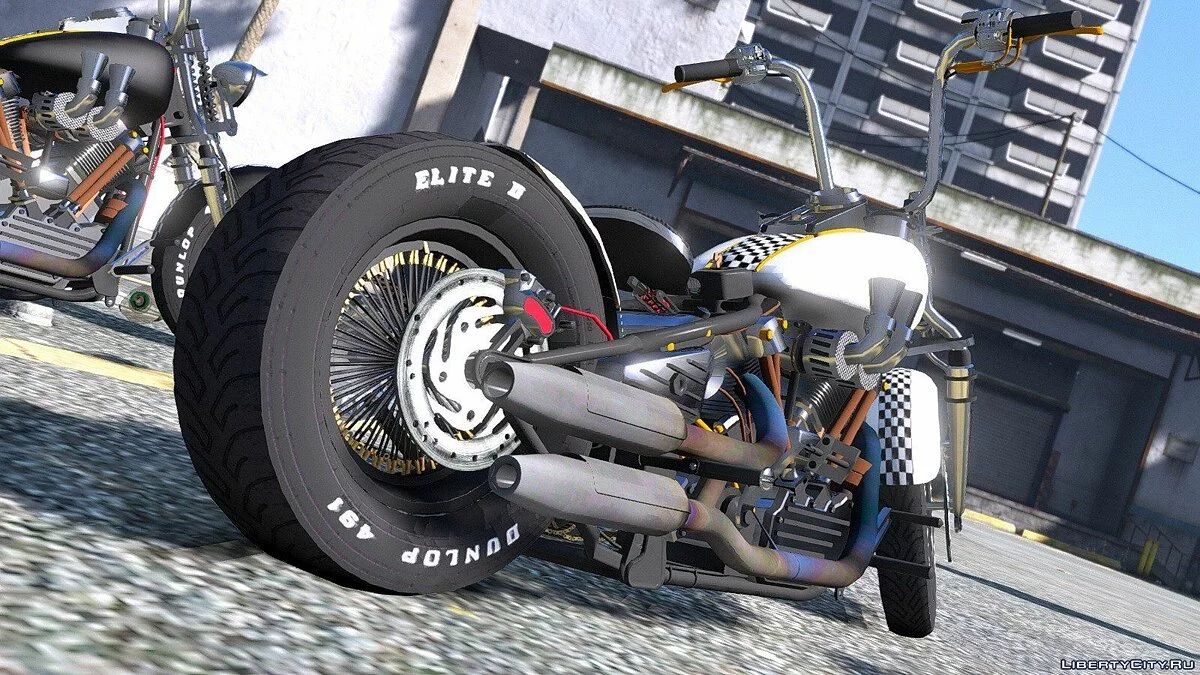 Harley-Davidson Knucklehead [Animated | Replace] 2.0 / GTA 5