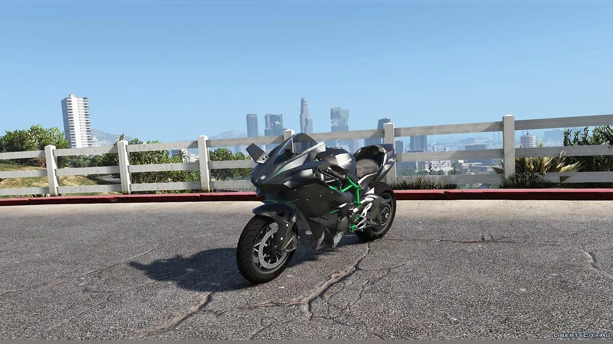 Kawasaki Ninja H2 & H2R [Add-On | Tunable] 1.0 / GTA 5