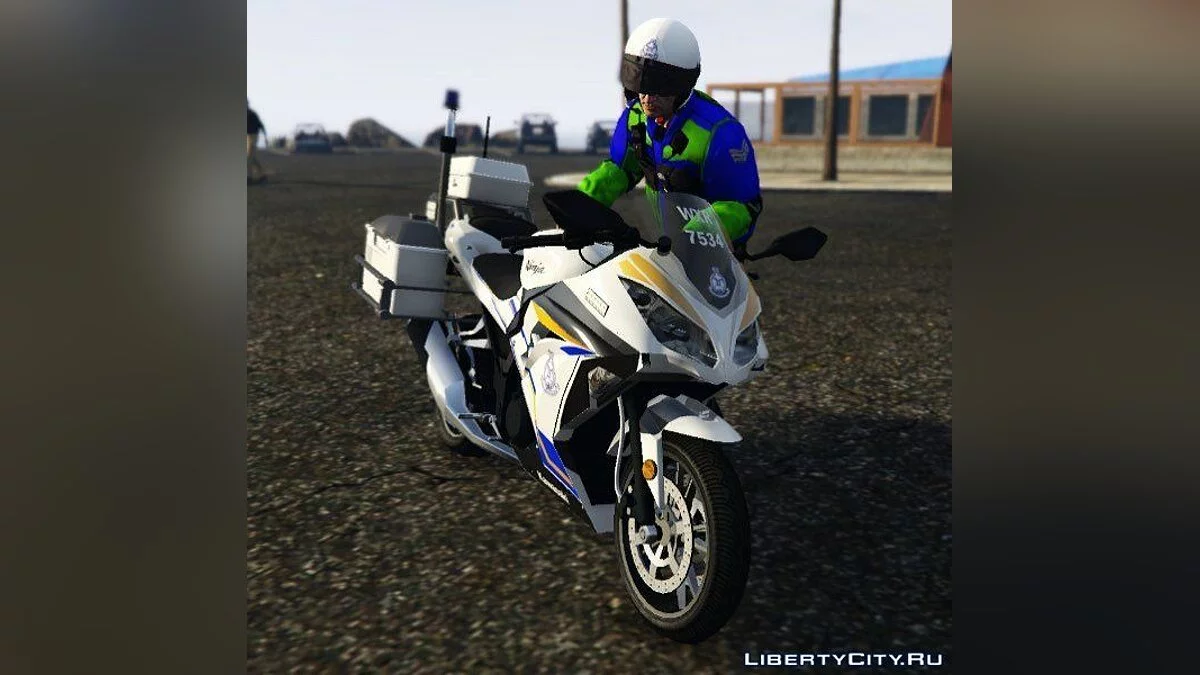 Kawasaki Ninja Malaysian Police 1.0 / GTA 5