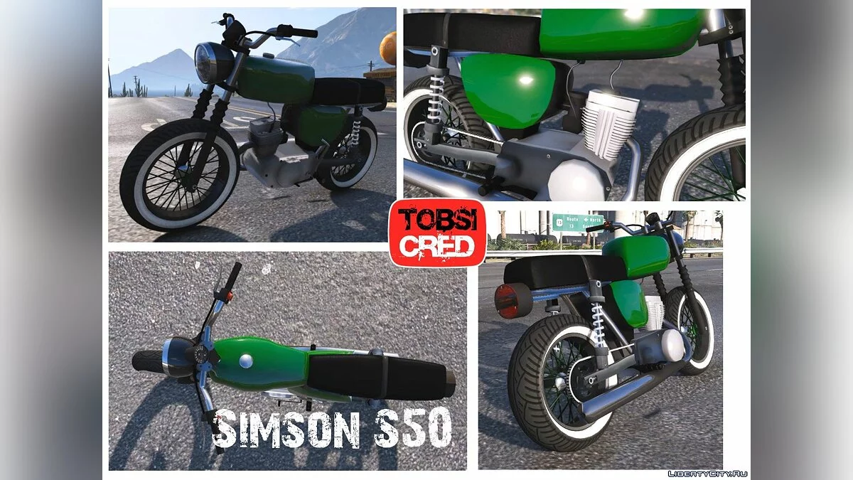 Simson S50/S51 [Add-On / Replace] / GTA 5