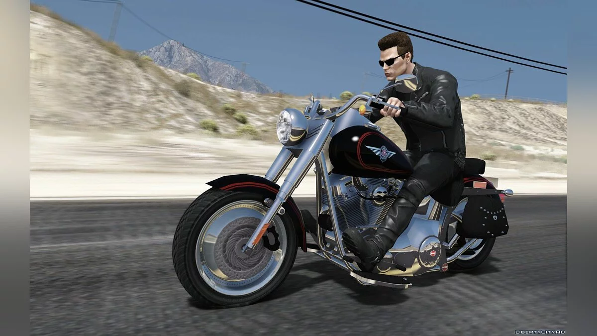 Harley Davidson Fat Boy T-2 1.0 / GTA 5