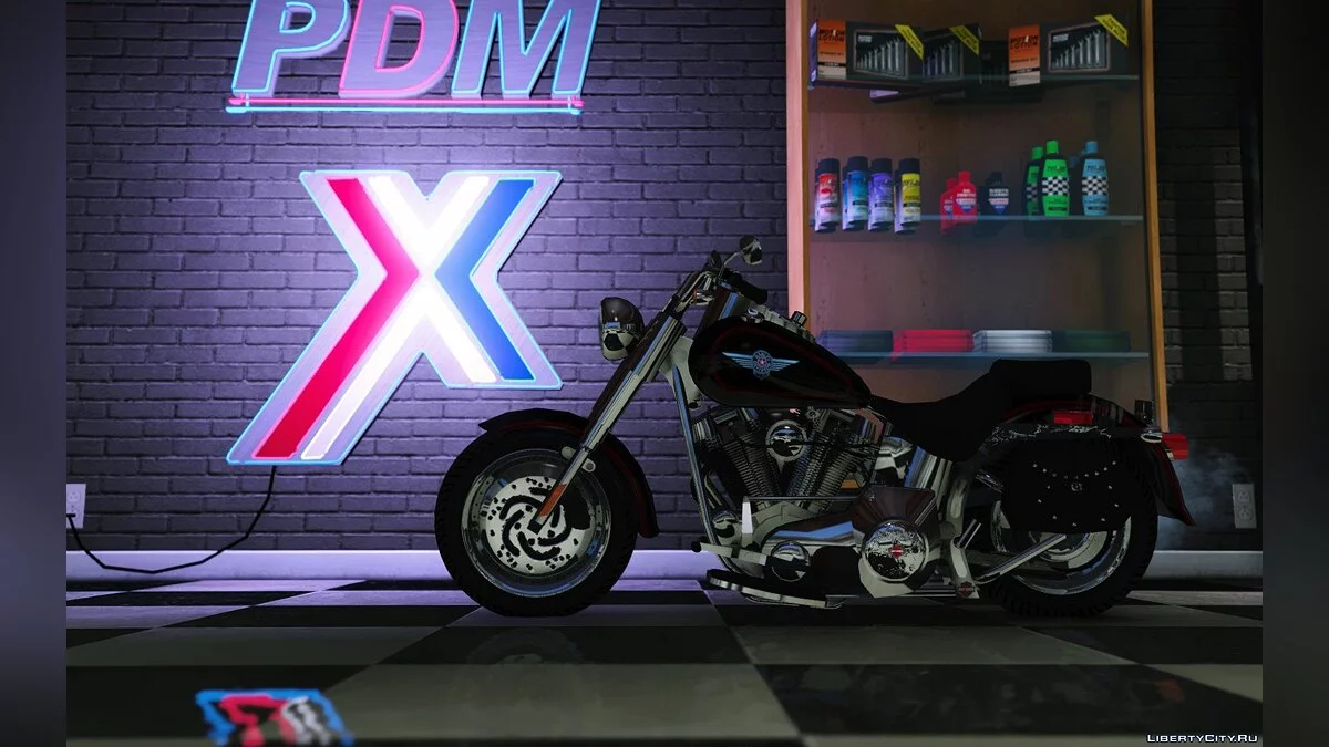 Harley Davidson Fat Boy T-2 1.0 / GTA 5