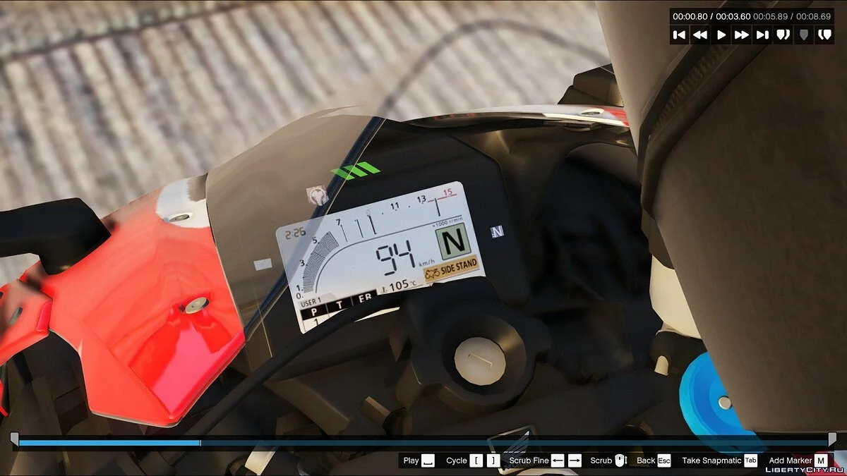 2017 Honda CBR1000RR [Digital Dials | Liveries | Template] 2.0 / GTA 5