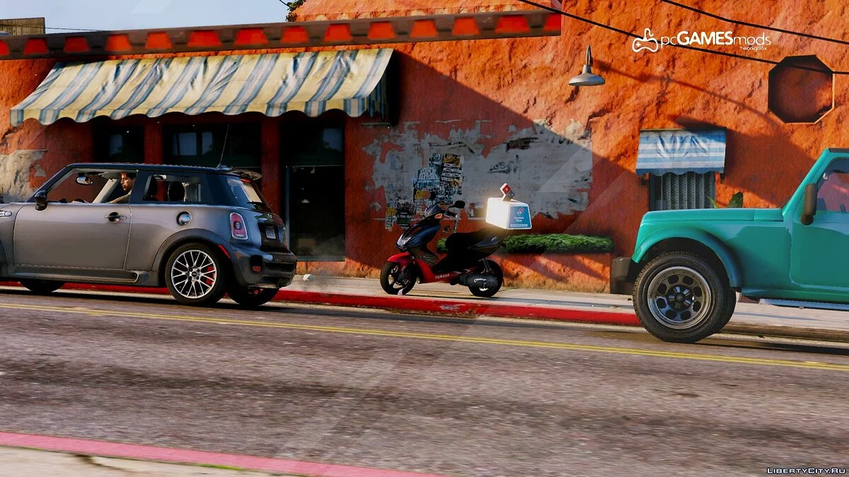 Portuguese Delivery Pizzas and Mail - Yamaha Aerox´50 [ Replace] 1.0 / GTA 5