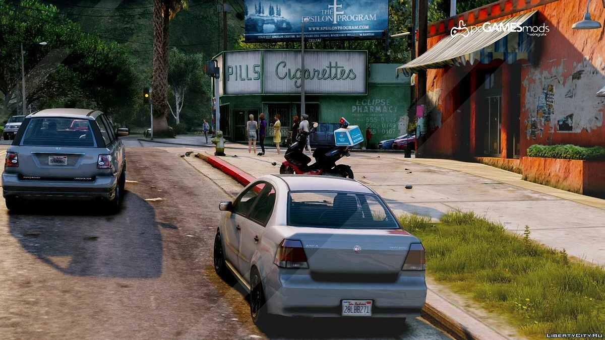 Portuguese Delivery Pizzas and Mail - Yamaha Aerox´50 [ Replace] 1.0 / GTA 5