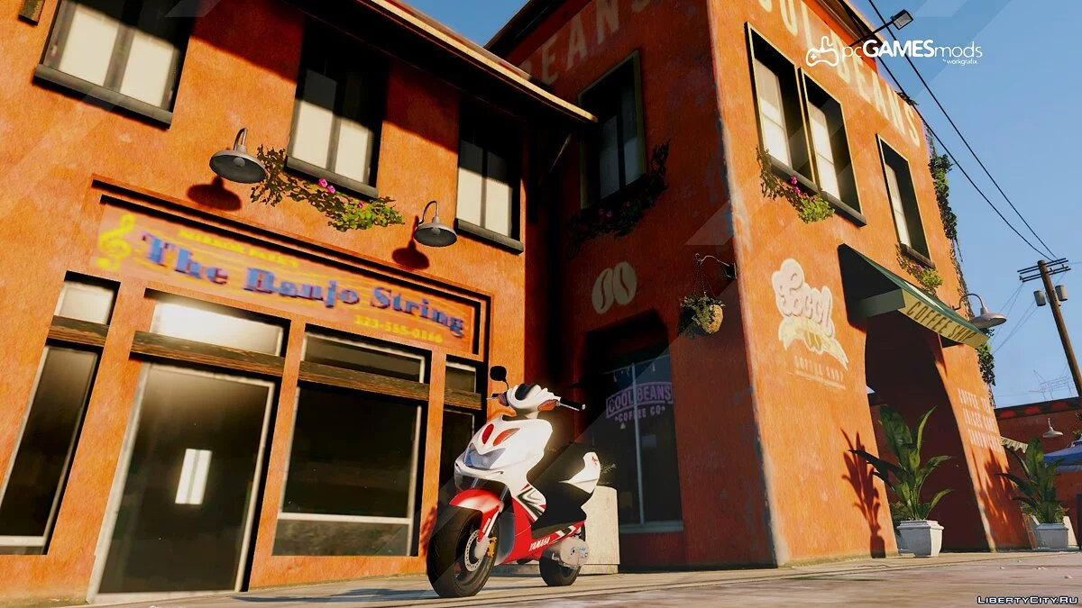 Portuguese Delivery Pizzas and Mail - Yamaha Aerox´50 [ Replace] 1.0 / GTA 5