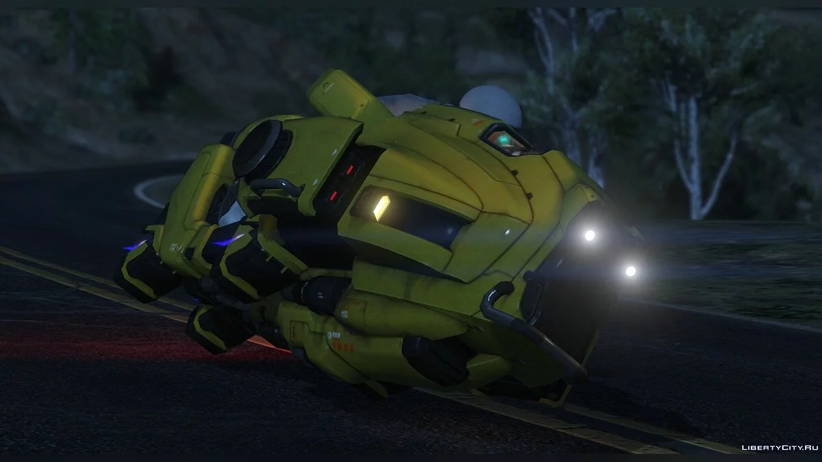 Sci-Fi Hover Bike [Add-On | Livery] 1.0 / GTA 5