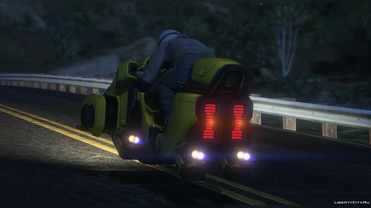 Sci-Fi Hover Bike [Add-On | Livery] 1.0 / GTA 5