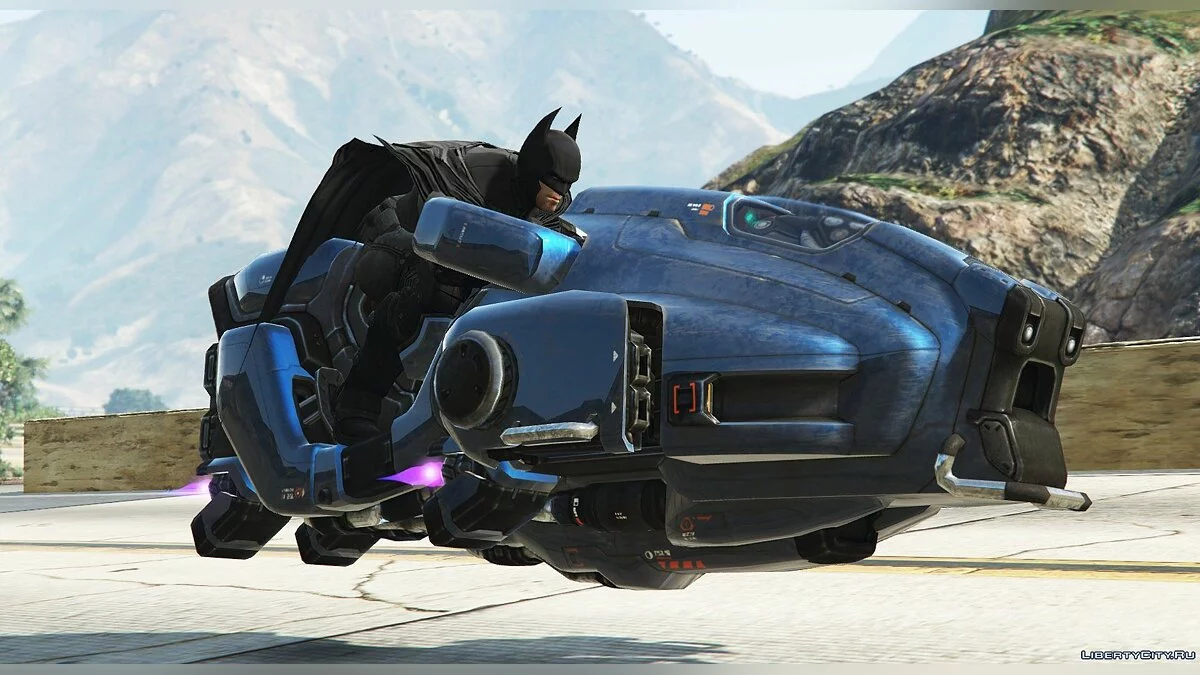 Sci-Fi Hover Bike [Add-On | Livery] 1.0 / GTA 5