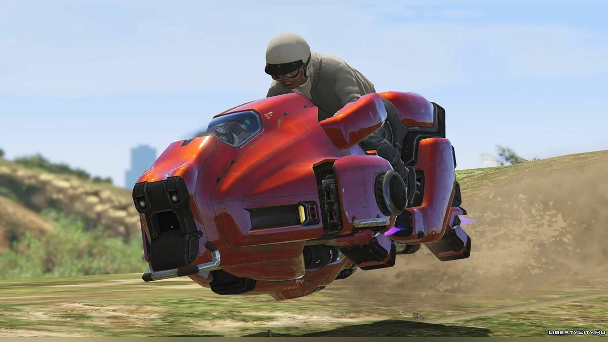 Sci-Fi Hover Bike [Add-On | Livery] 1.0 / GTA 5