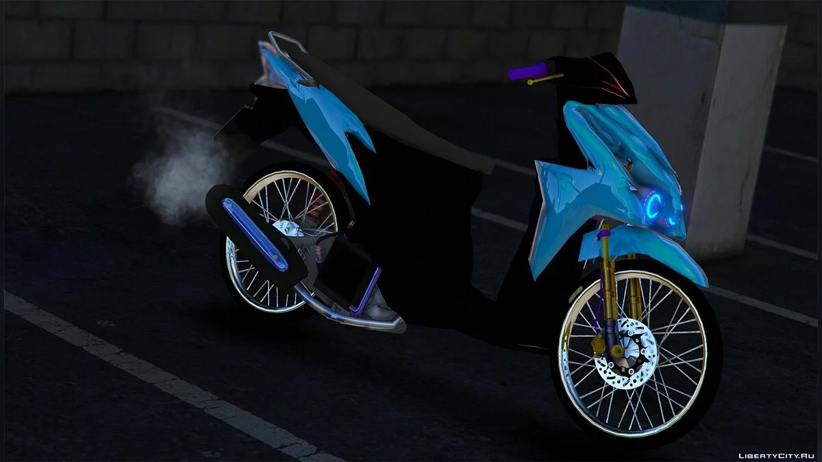 Honda click125 Modified [Replace] 1.0 / GTA 5