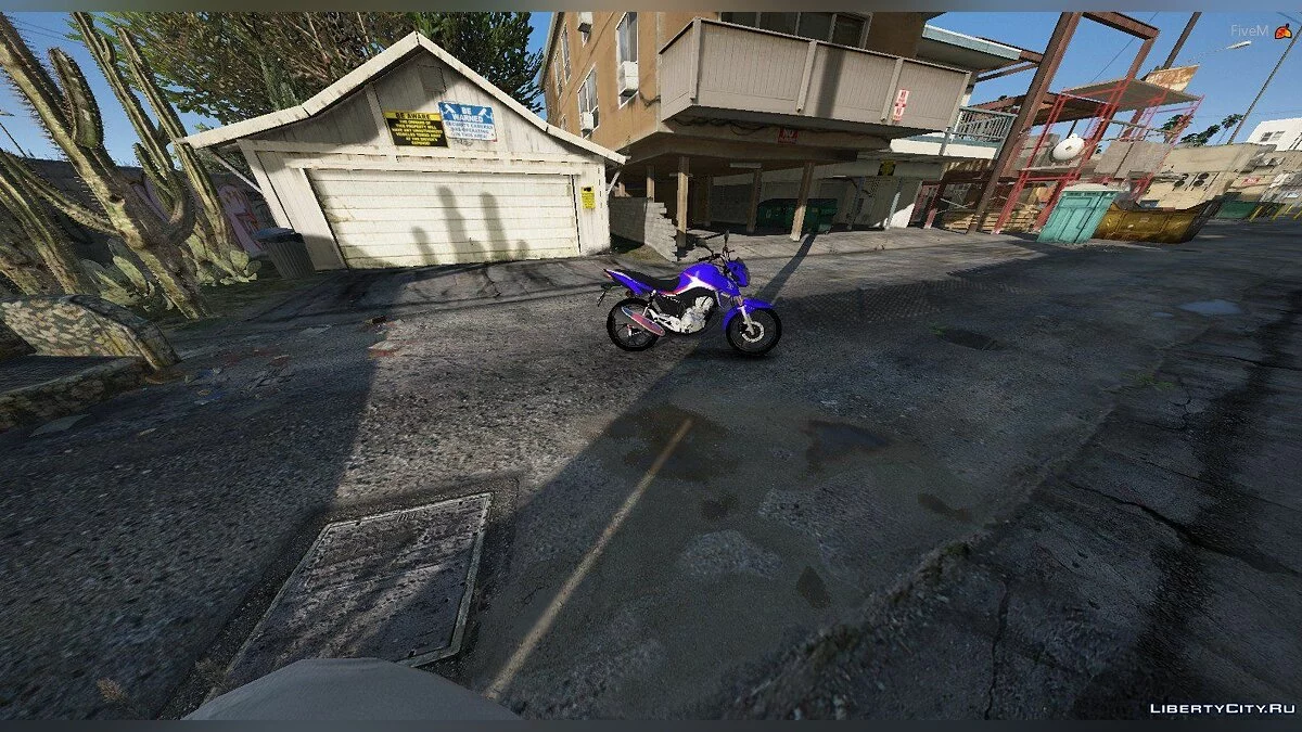 Honda titan 160 2018 v1 / GTA 5