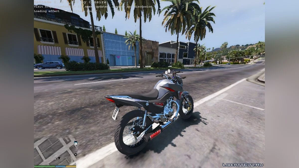 HONDA TITAN 160 ESTILO FAVELA 1.0 / GTA 5