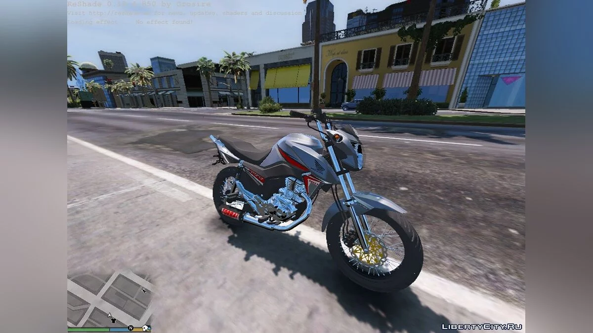 HONDA TITAN 160 ESTILO FAVELA 1.0 / GTA 5