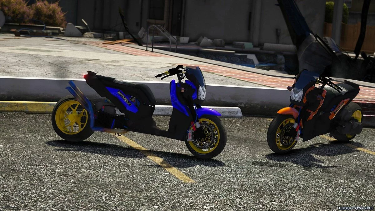 Honda ZoomerX-Custom [Replace] 1.0 / GTA 5