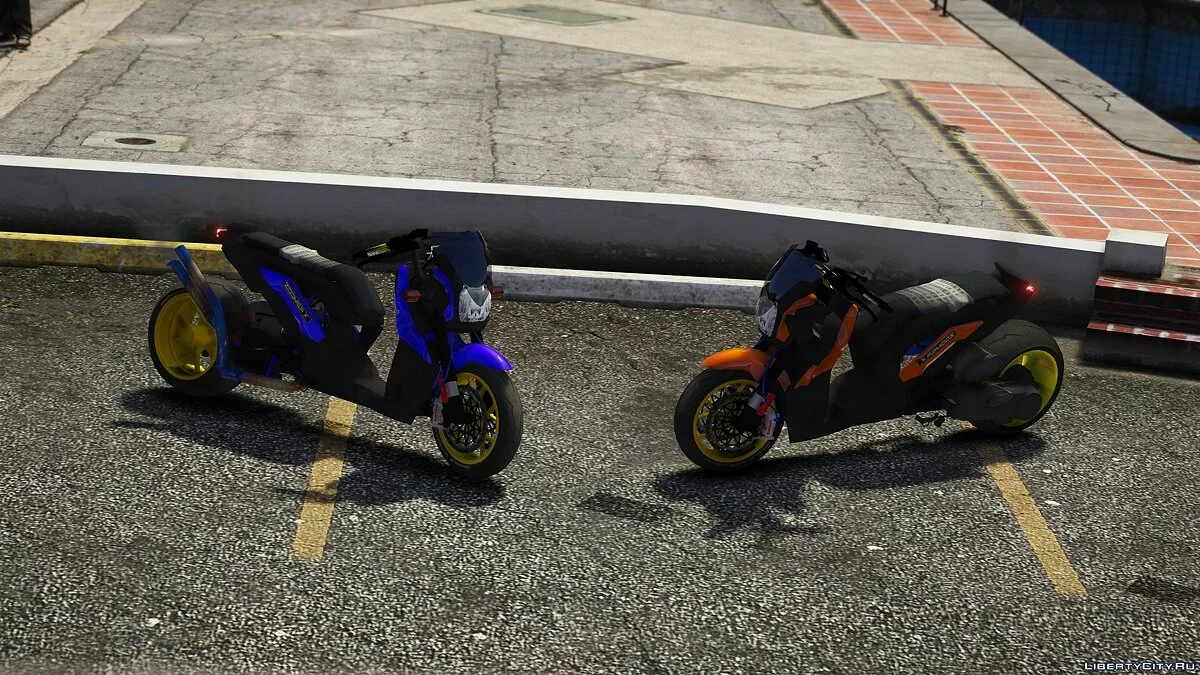 Honda ZoomerX-Custom [Replace] 1.0 / GTA 5
