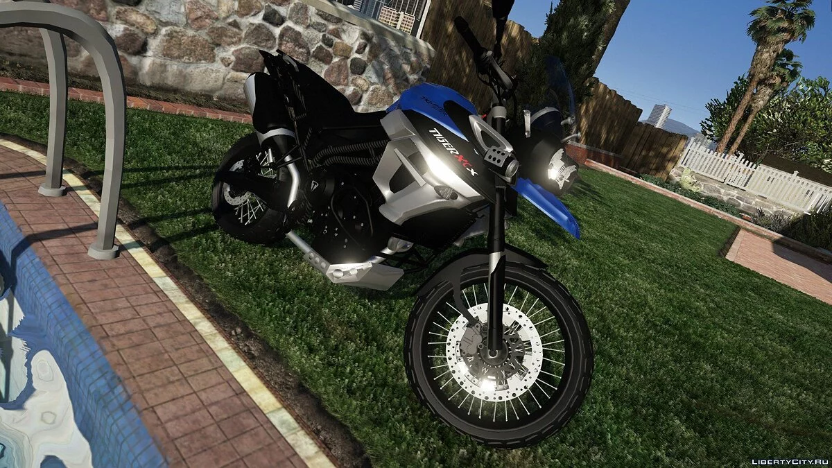 Triumph - Tiger 800 XCX [ Digital Dials ] V1 / GTA 5