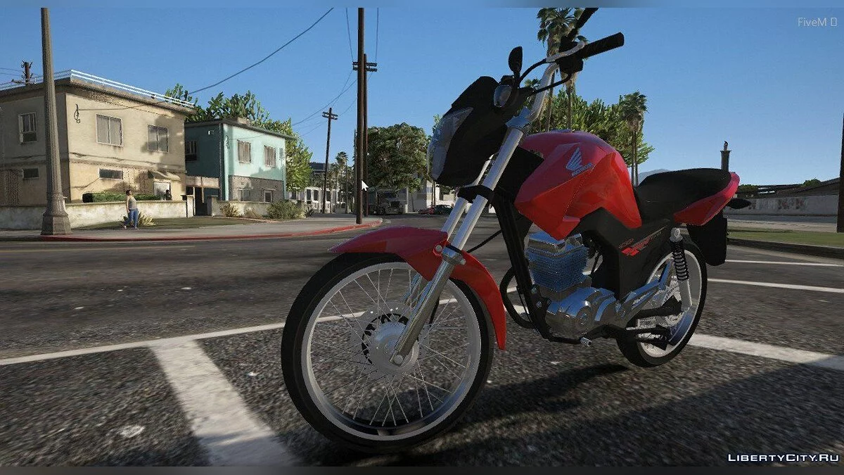 Honda CG Titan 150 2014 By Eroos3D [Replace/Add-On (FiveM)] 1.0 / GTA 5