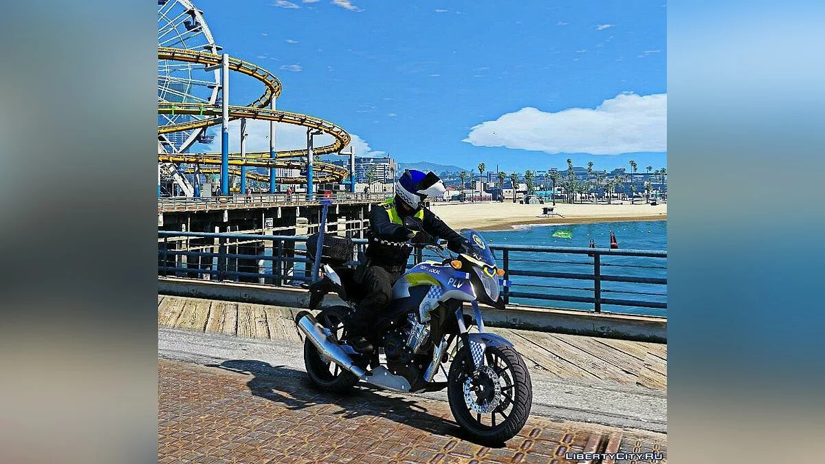 Honda CB500X POLICIA LOCAL (ELS) +TEMPLATE 1.0 / GTA 5