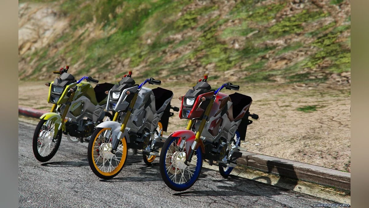 Honda Msx 125SF/Grom 125SF [ Replace | 1.0 / GTA 5