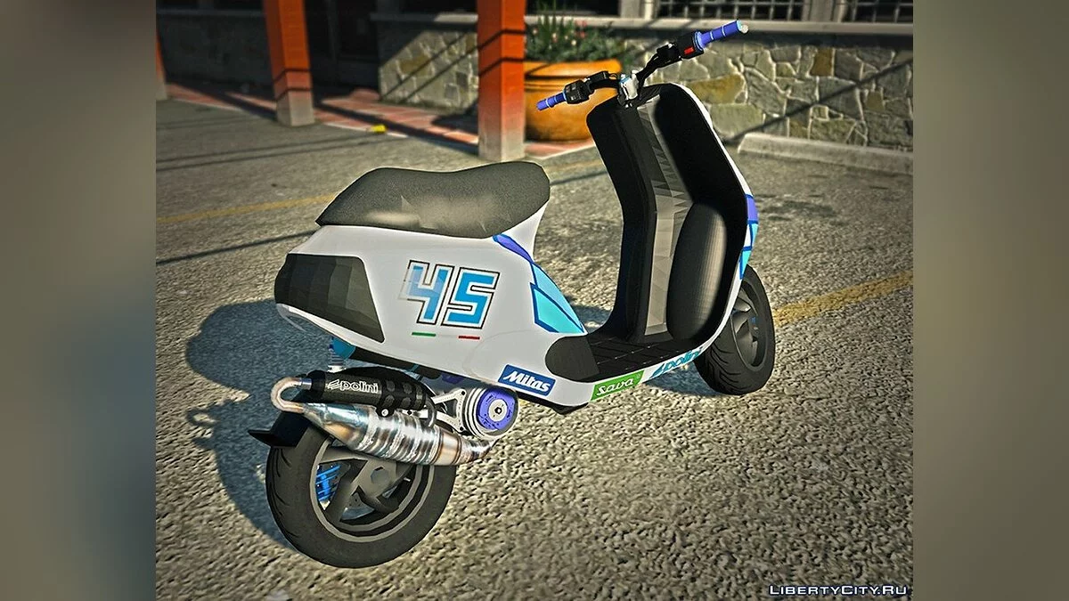 Piaggio Zip Polini [Replace / Add-On] 1.0 / GTA 5