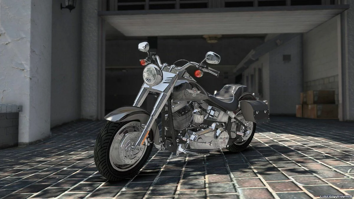 Harley Davidson Fat boy Terminator 2 HQ [Add-On] 2.0 / GTA 5