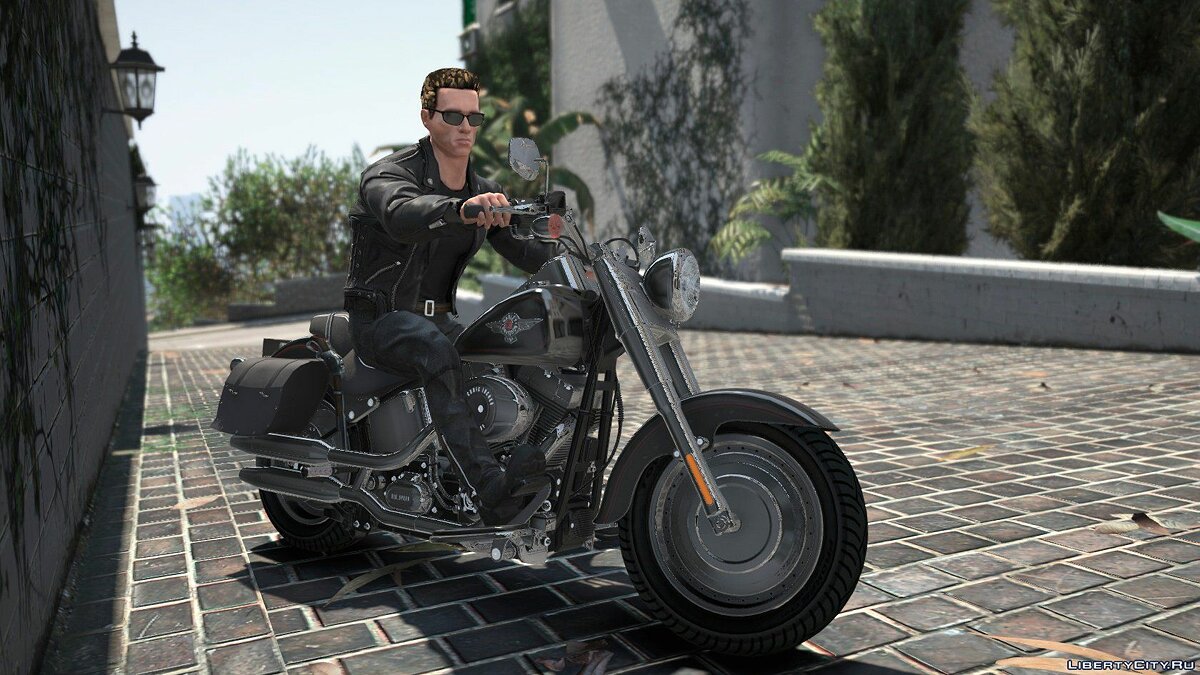 Terminator 2 harley clearance fatboy