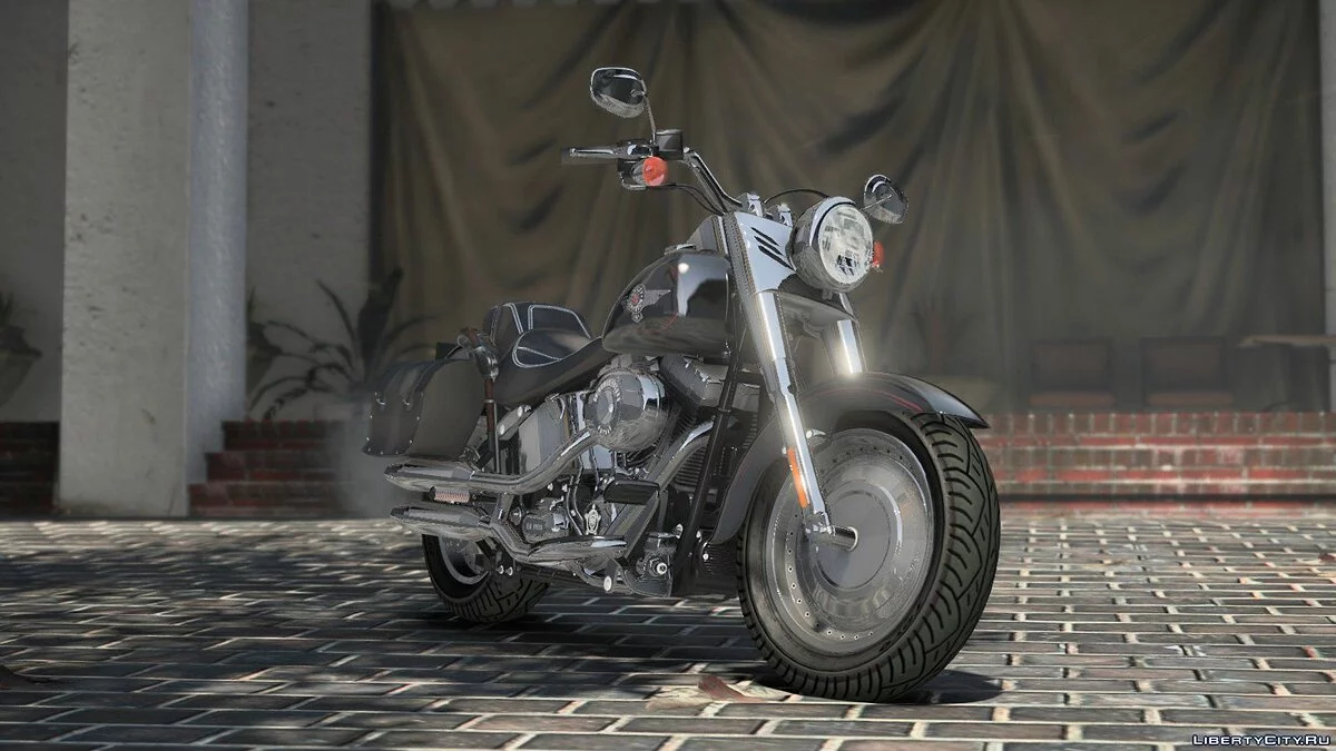 Harley Davidson Fat boy Terminator 2 HQ [Add-On] 2.0 / GTA 5
