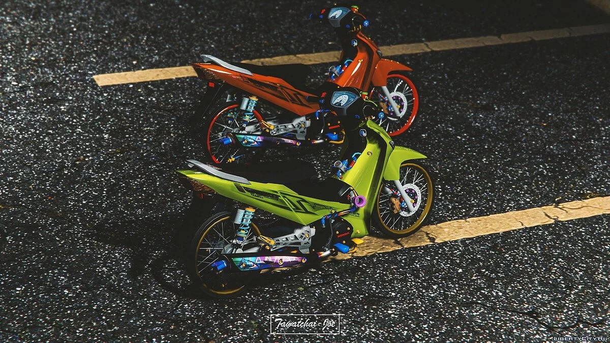 Honda Wave125i 2010 [Replace] 1.0 / GTA 5