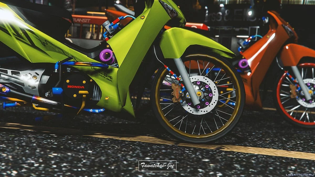 Honda Wave125i 2010 [Replace] 1.0 / GTA 5