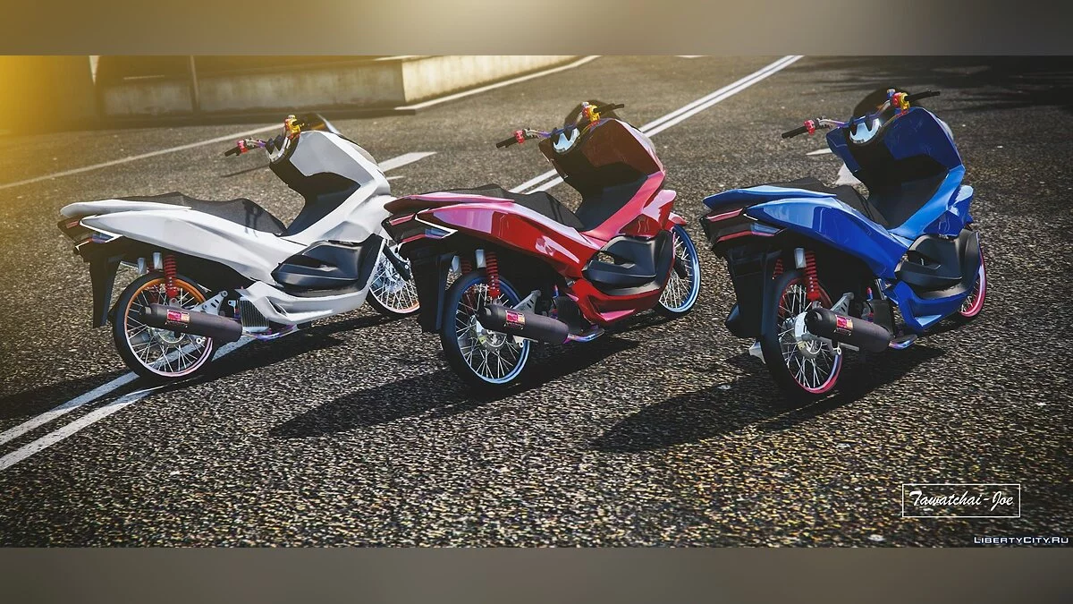 Honda PCX-2018 [Replace | Tuning] 1.0 / GTA 5