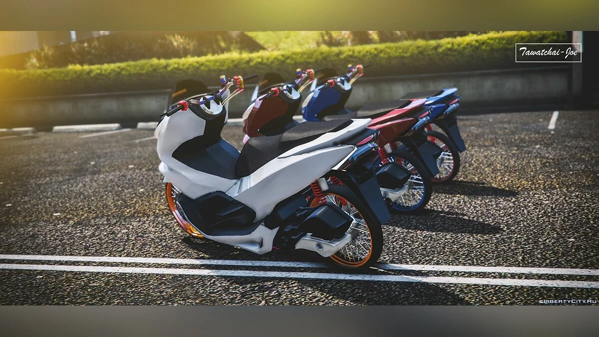 Honda PCX-2018 [Replace | Tuning] 1.0 / GTA 5