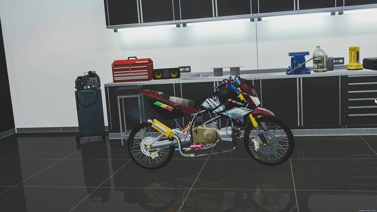 Kawasaki KSR 110cc [Add-on] 1.0 / GTA 5