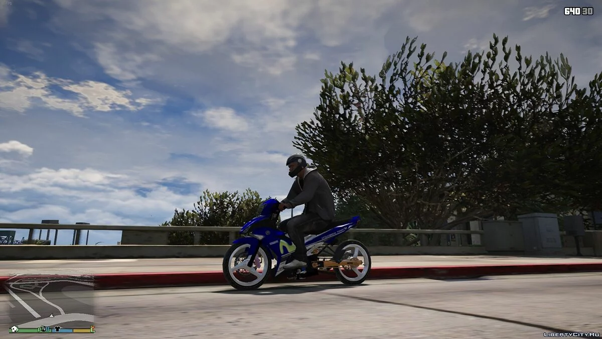 Yamaha Y15ZR Arm KingDrag (Addon) 1.0 / GTA 5