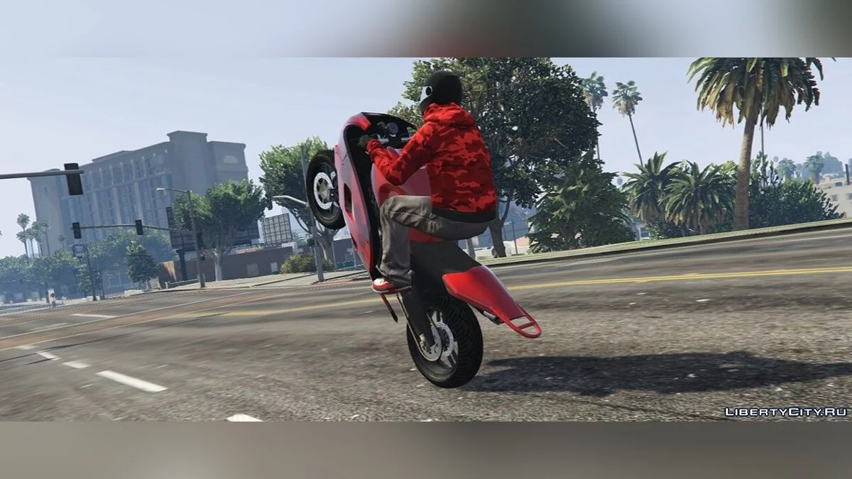 Suzuki Hayabusa 1300 Stunt Bike Replica 2008 [Add-On] 1.0 / GTA 5