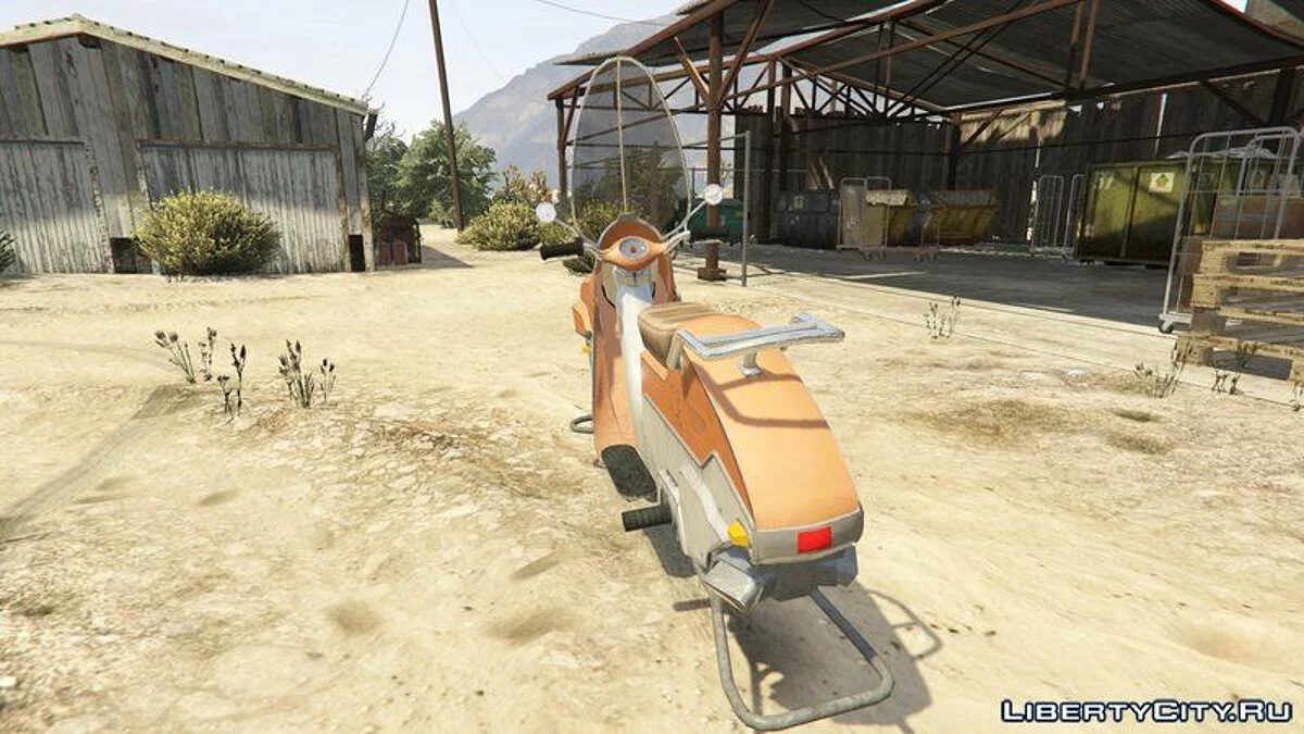 Дизельпанковый летающий мотоцикл [Add-On] / GTA 5