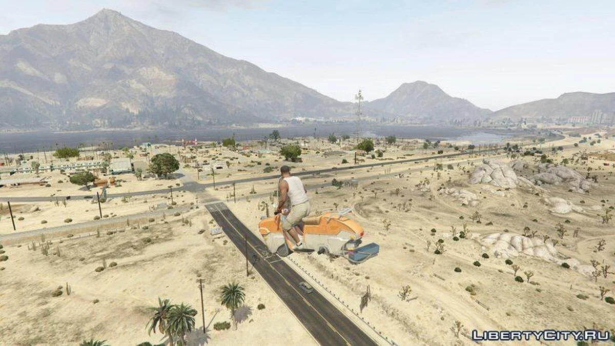 Дизельпанковый летающий мотоцикл [Add-On] / GTA 5